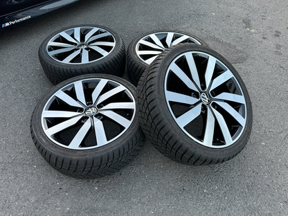 Kompletträder Original Volkswagen Marseille Alufelgen Golf VIII 8 GTI 225/40R18 7,5jx18 ET51 5x112. Top