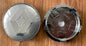 4x Nabendeckel 60mm kompatibel für Renault Silber