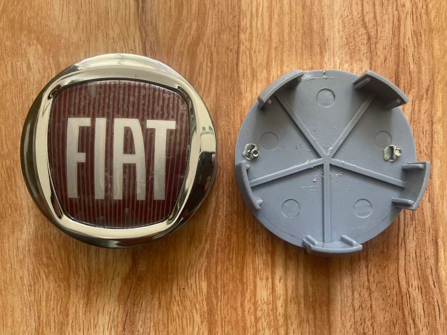 4x Nabendeckel 60mm kompatibel für Fiat Felgen
