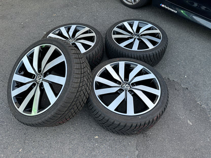 Kompletträder Original Volkswagen Marseille Alufelgen Golf VIII 8 GTI 225/40R18 7,5jx18 ET51 5x112. Top