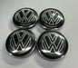 4x 55mm Nabendeckel für VW Felgen